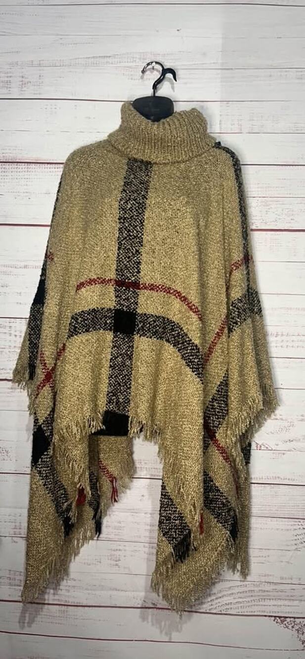 Women’s One Size Poncho Top
